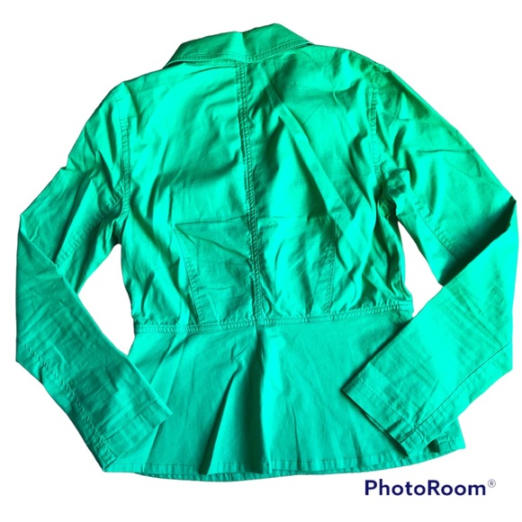 CABi Verde Jacket Blazer Pockets One Button Cotton Stretch XS Women’s - Picture 5 of 16